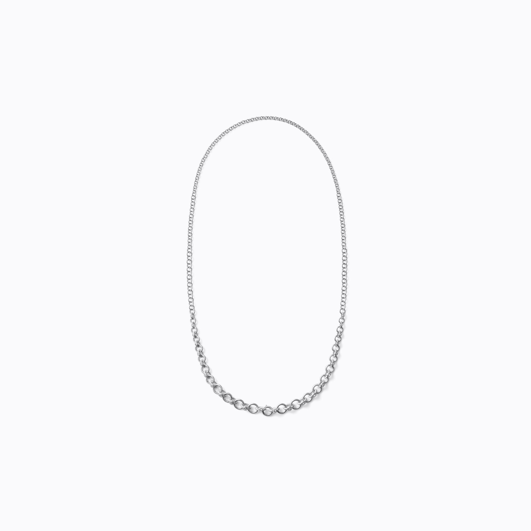 Diamond Link Necklace 01