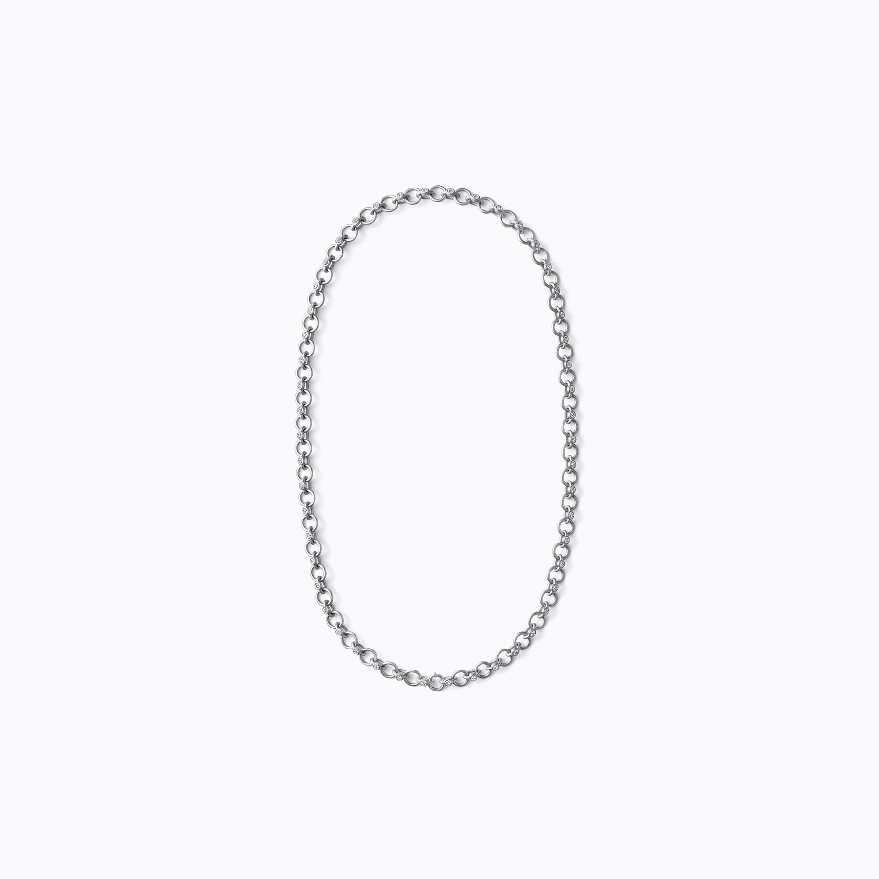 Diamond Link Necklace 02