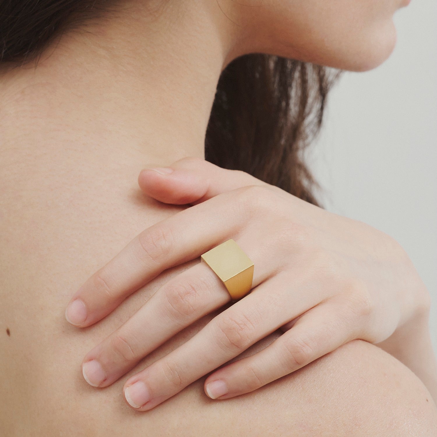 Signet Square Ring S