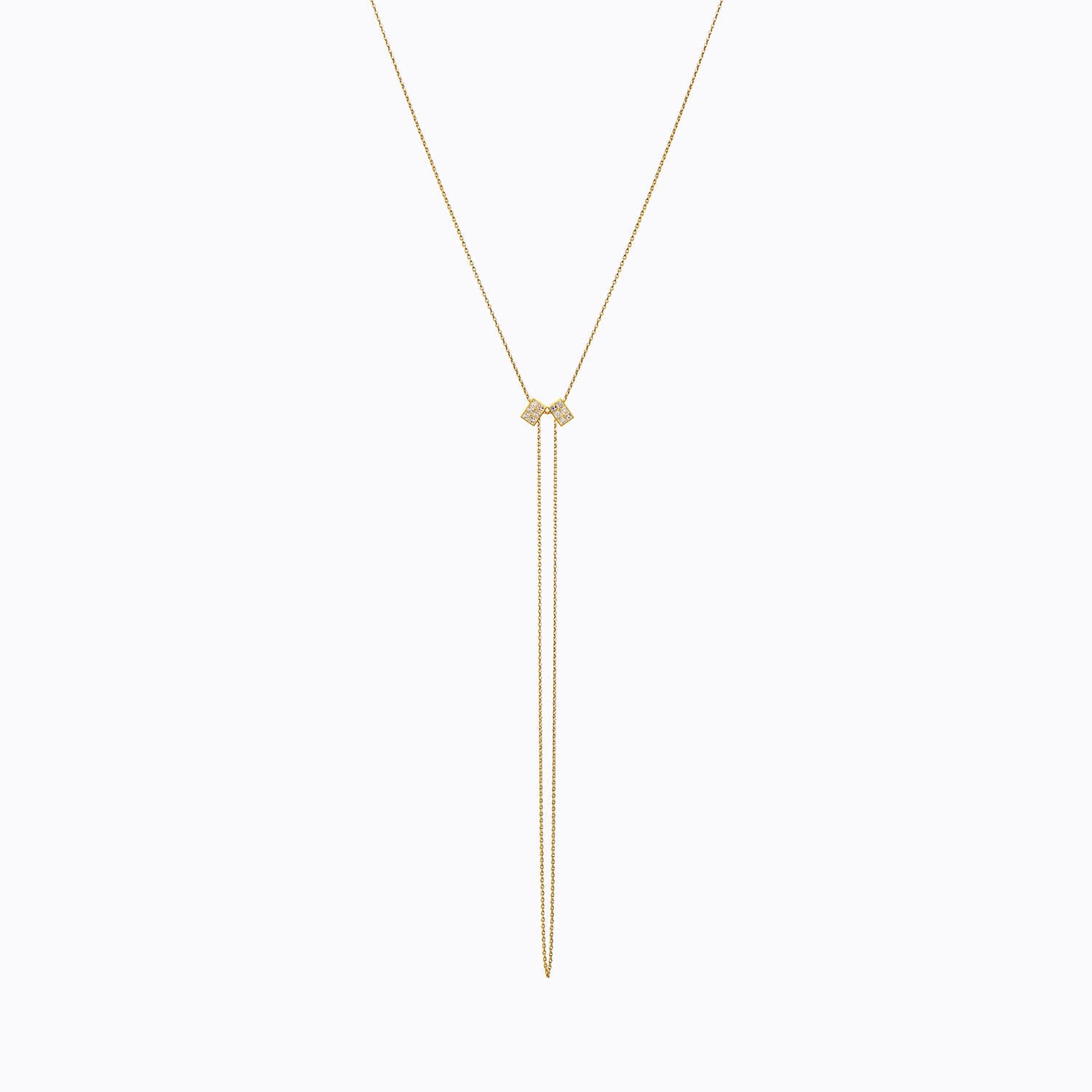 Diamond Cube Necklace 01