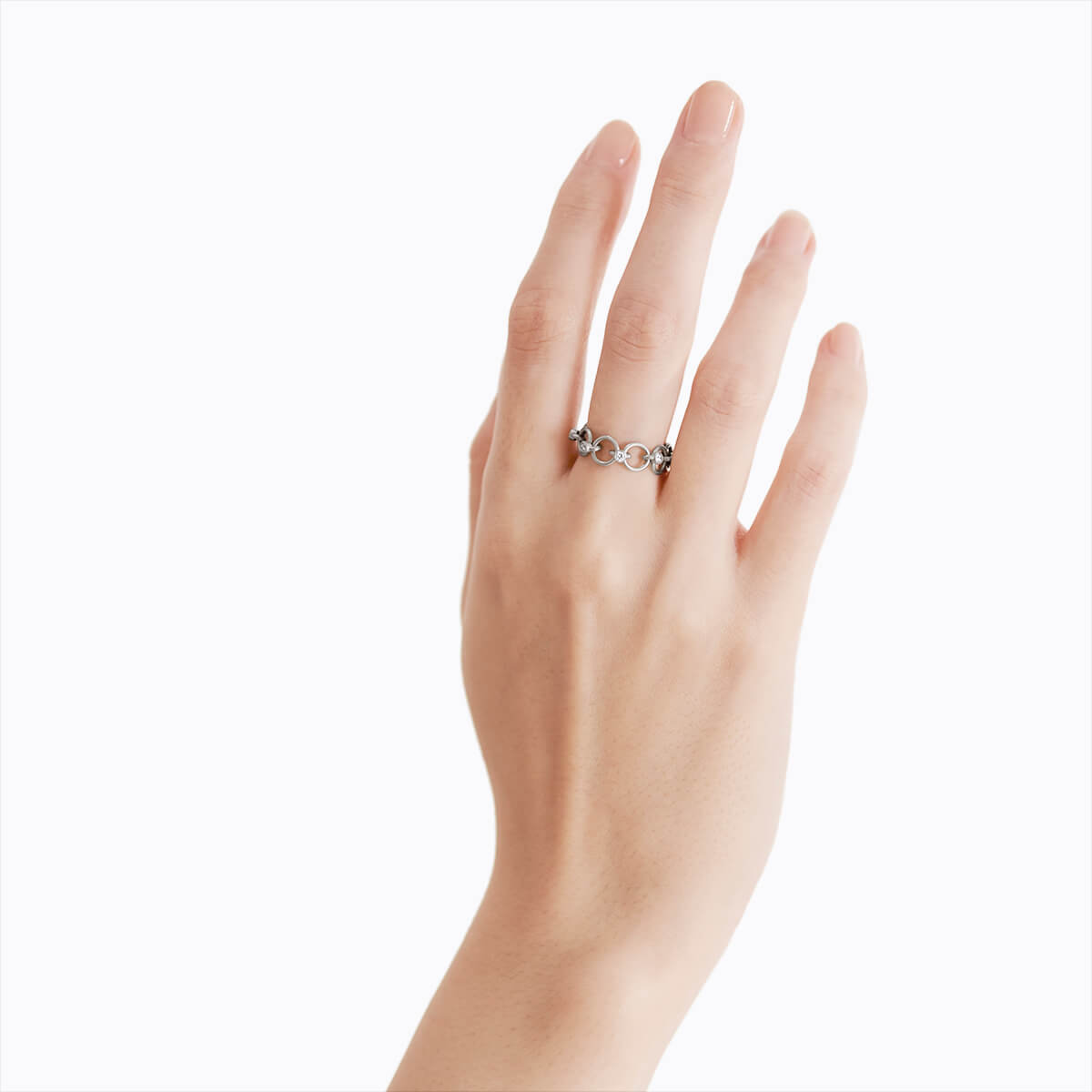 Diamond Link Ring 02