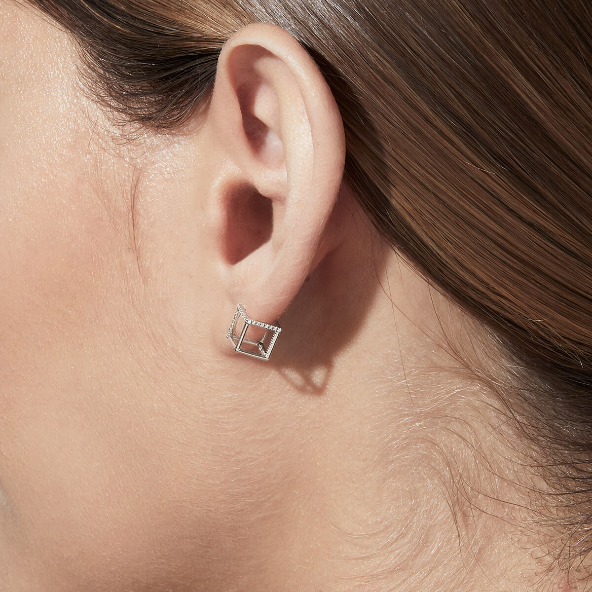 Diamond Square Earring 7 (03)