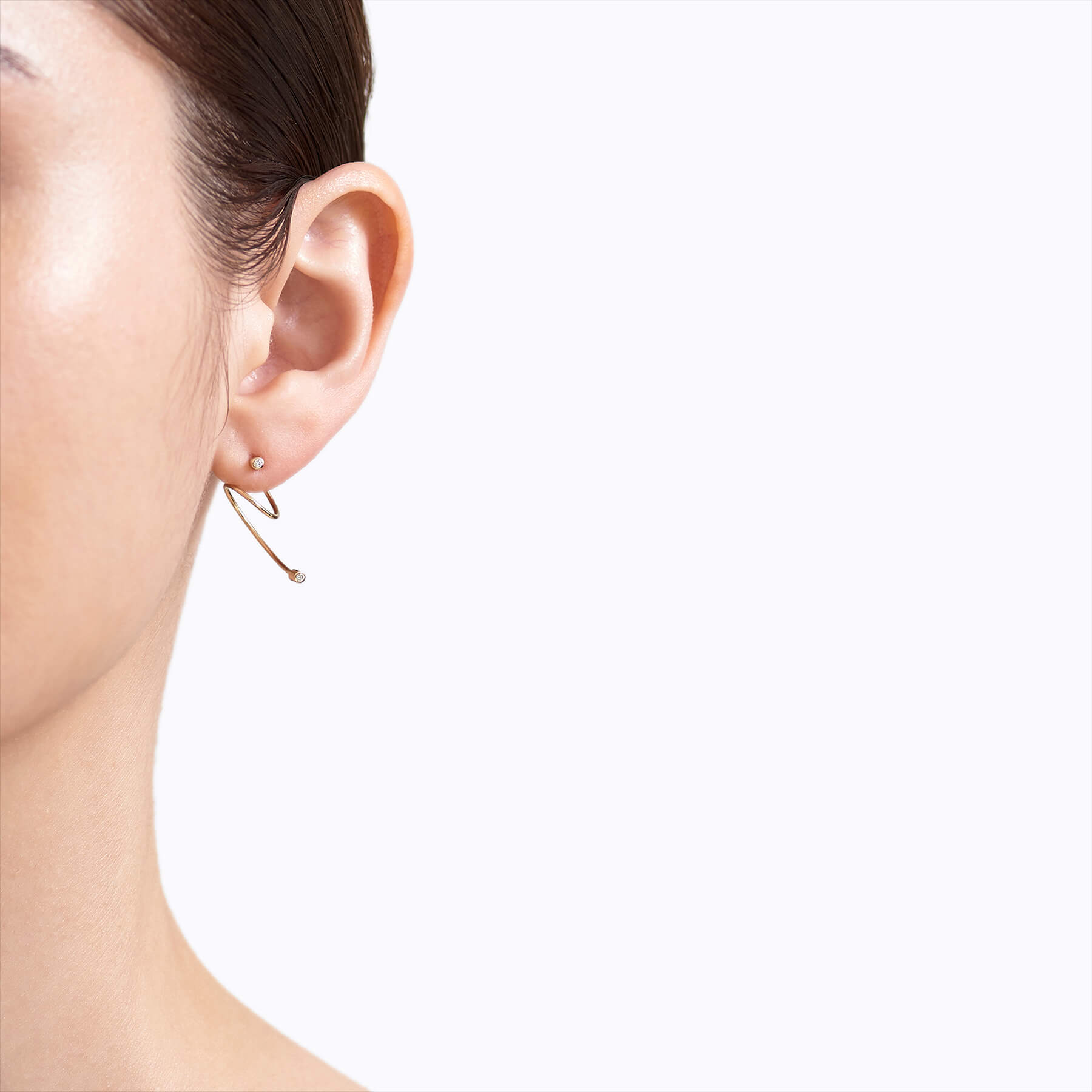 Diamond Twist Curl Pierce 02 L