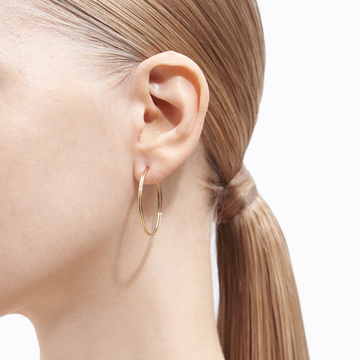 Double Hoop Pierce 30