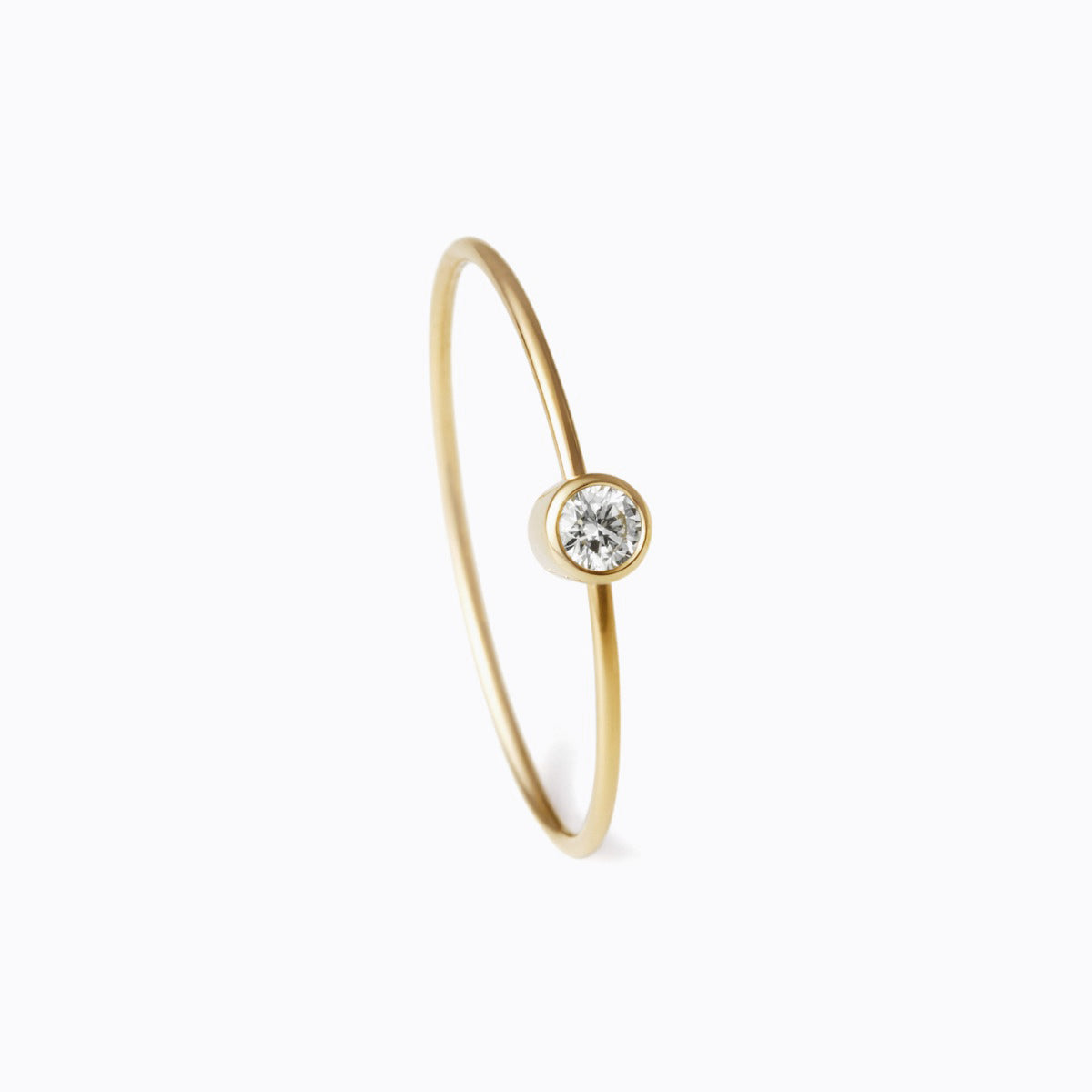 One-Stone Hoop Earring 03