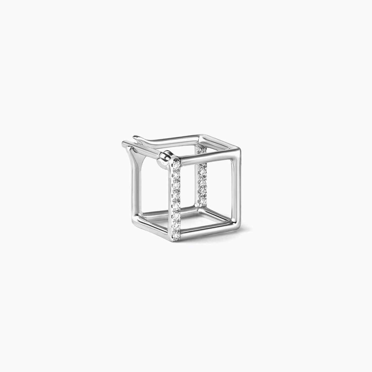 Diamond Square Earring 7 (01)