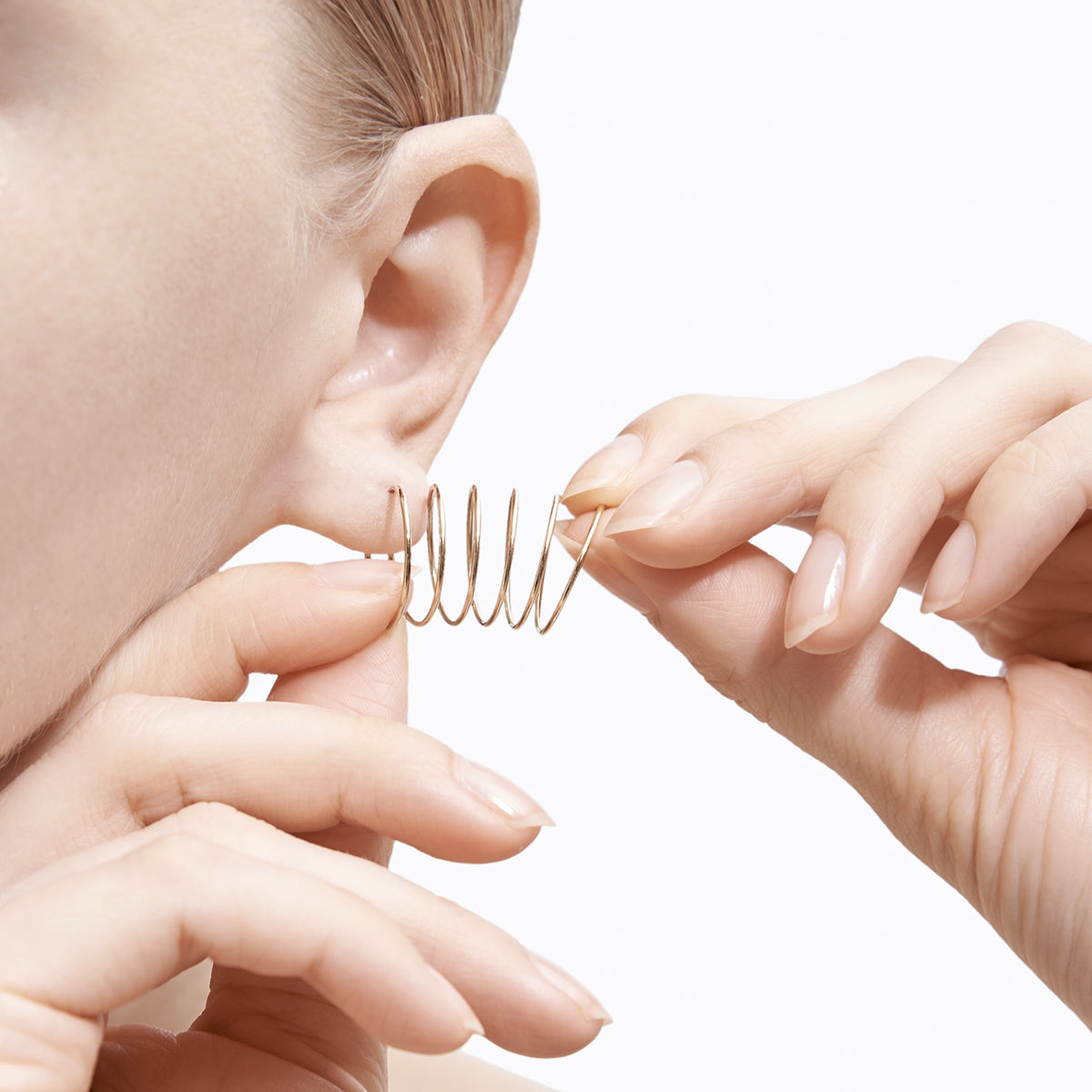 Stack Hoop Pierce 02