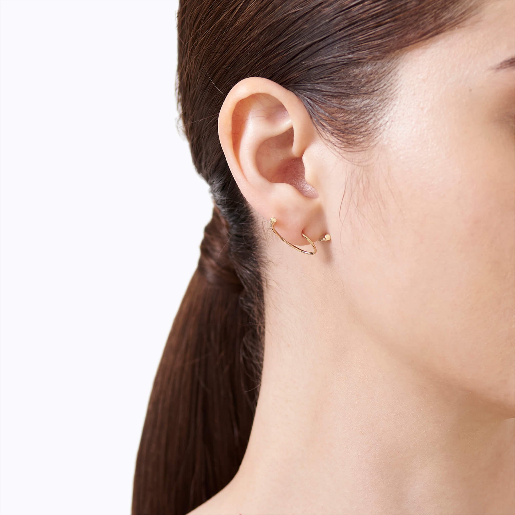 Twist Curl Earring 02 R