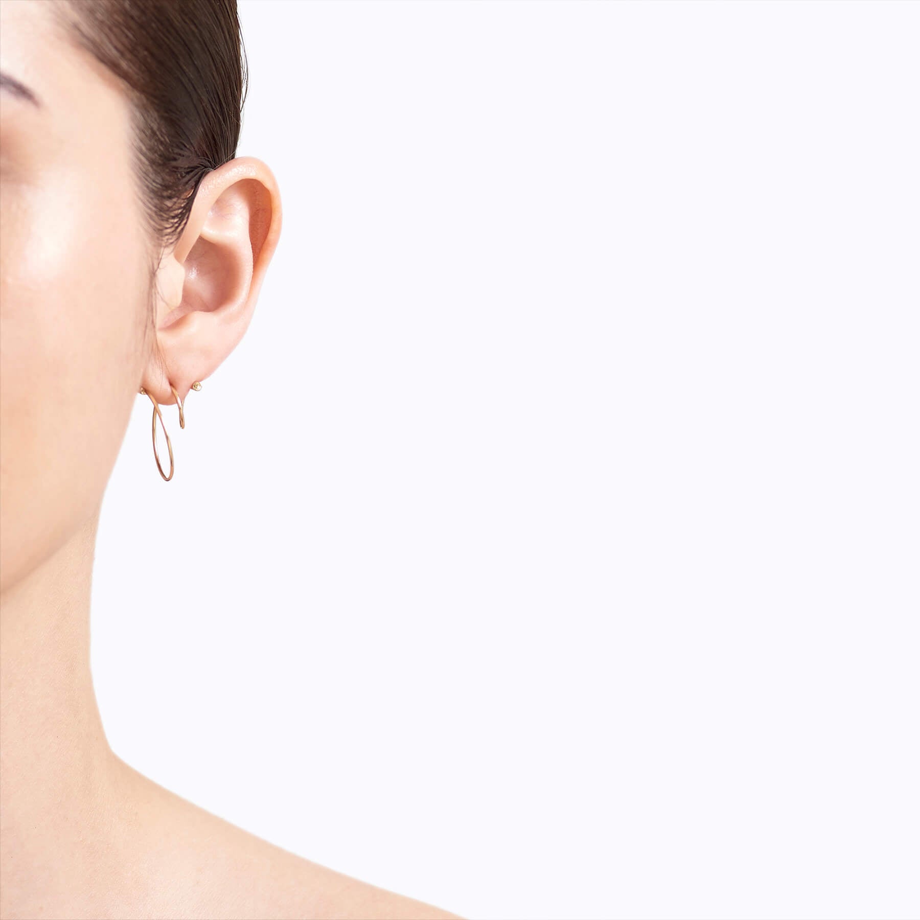 Twist Curl Earring 03 L