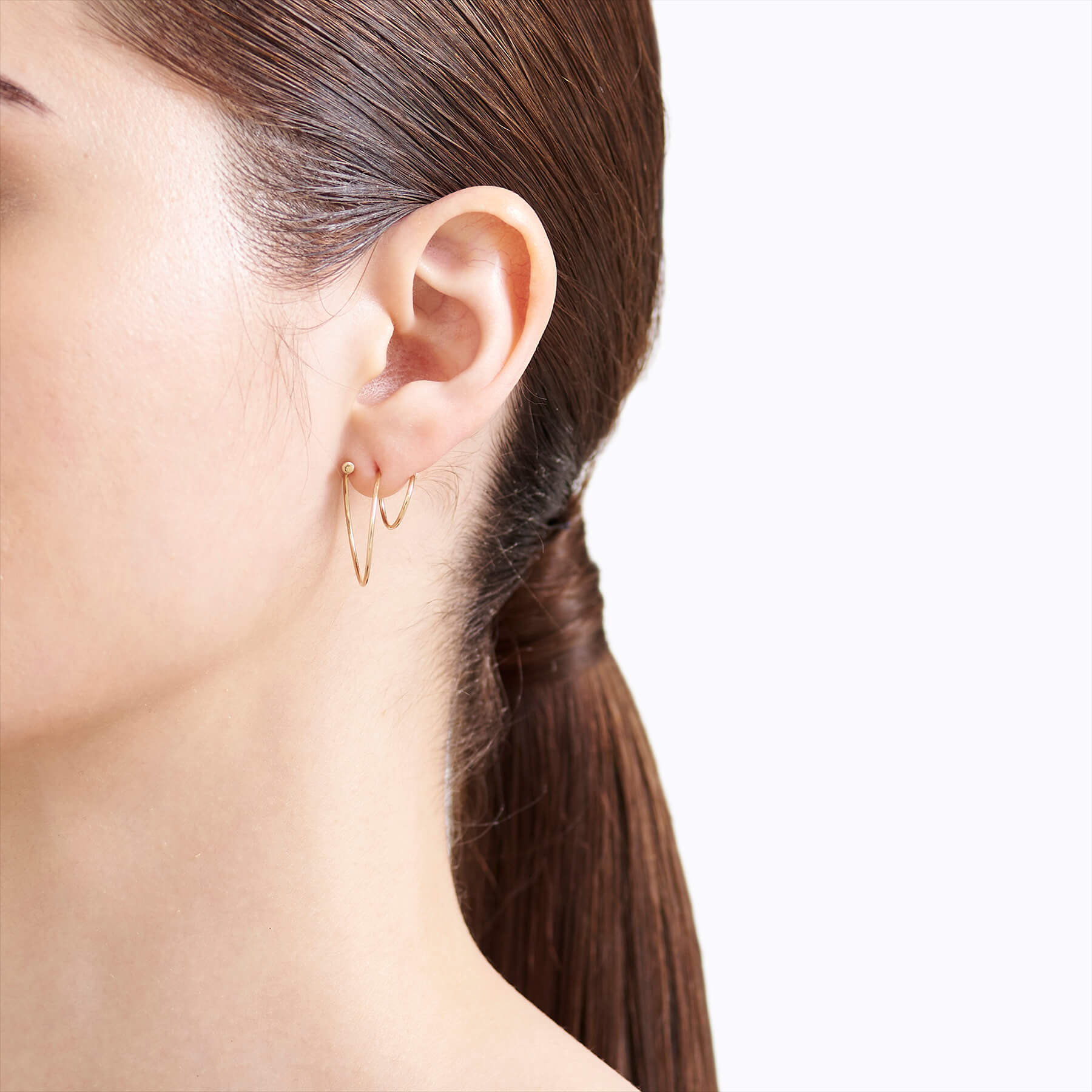 Twist Curl Earring 03 R